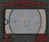 Gray Matter Gaming Gaming Mat 36x72 Grand Concourse - Neoprene Battle Mat - Warhammer, AoS, 40K, MCP, Shatterpoint, Legion, More