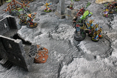 Gray Matter Gaming Gaming Mat 44x60 Moonscape - Neoprene Battle Mat with Bag