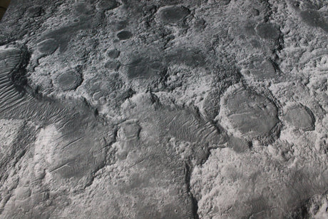 Gray Matter Gaming Gaming Mat 44x60 Moonscape - Neoprene Battle Mat with Bag