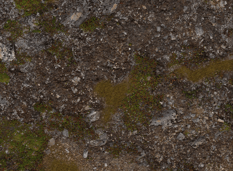 Gray Matter Gaming Gaming Mat 44x60 Muddy Battlefield - Neoprene Battle Mat with Bag