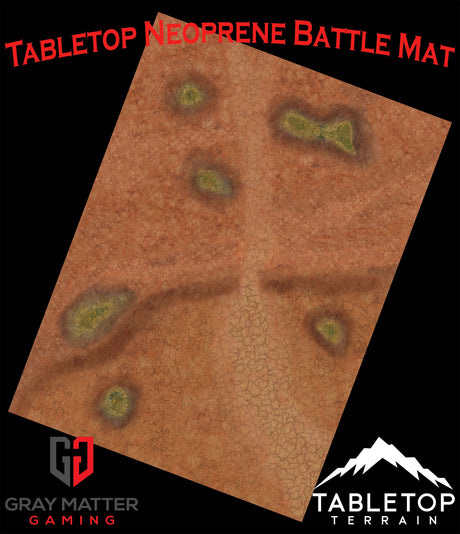 Gray Matter Gaming Gaming Mat 44x60 Toxic Cesspool - Neoprene Battle Mat - Warhammer, AoS, 40K, Kill Team, MCP, Shatterpoint, Legion, More