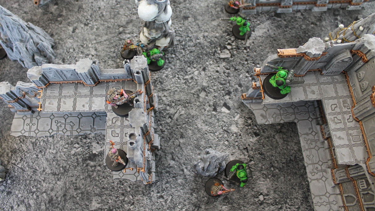 Gray Matter Gaming Gaming Mat Ashen Wastelands - Neoprene Battle Mat with Bag