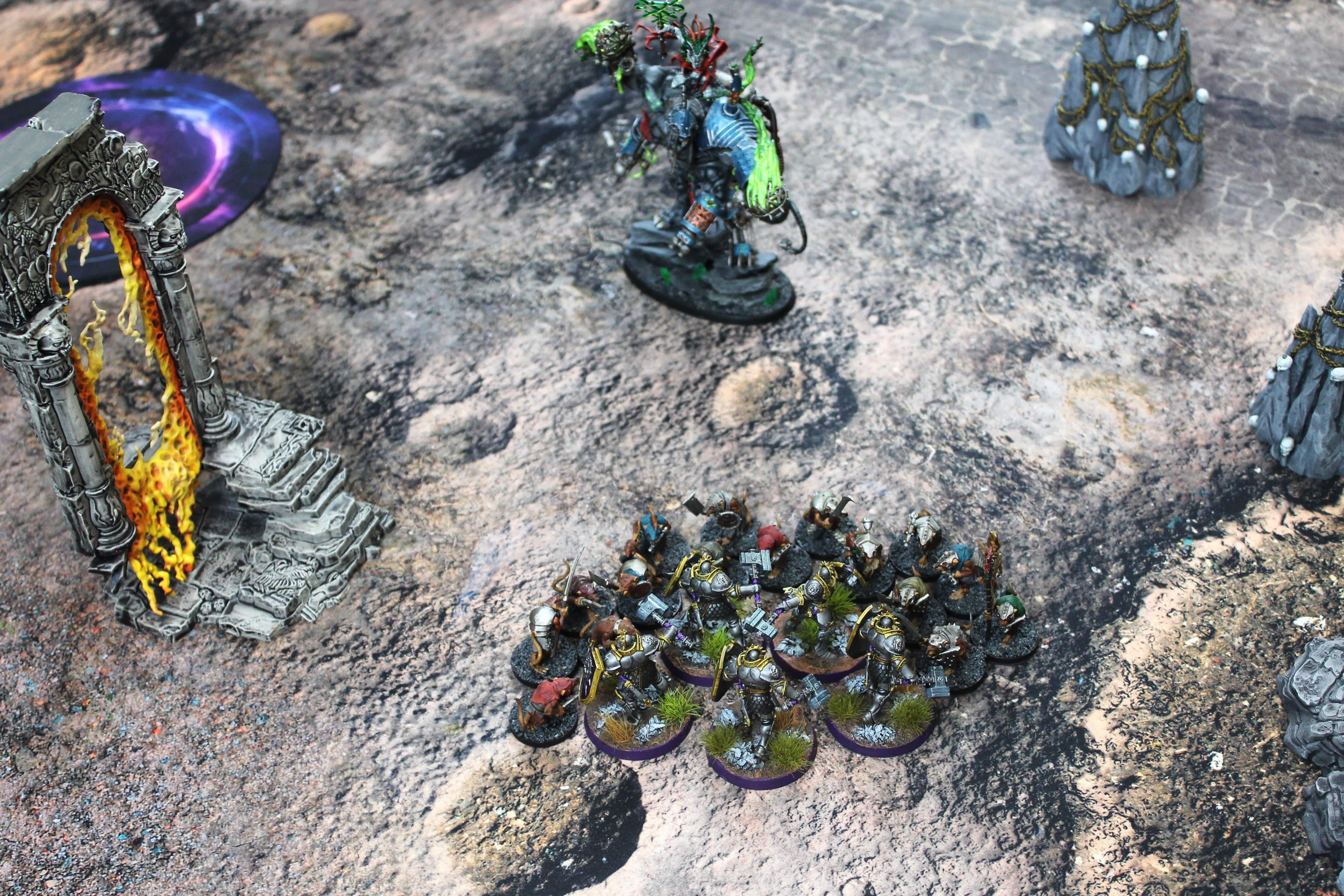 Blasted Battlefield - Neoprene Battle Mat with Bag – Tabletop Terrain