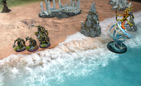 Gray Matter Gaming Gaming Mat Coastal Shore - Neoprene Battle Mat with Bag