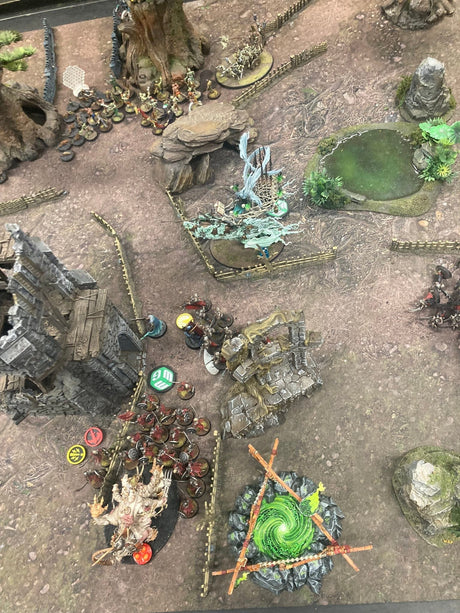 Gray Matter Gaming Gaming Mat Deep Forest - Neoprene Battle Mat with Bag