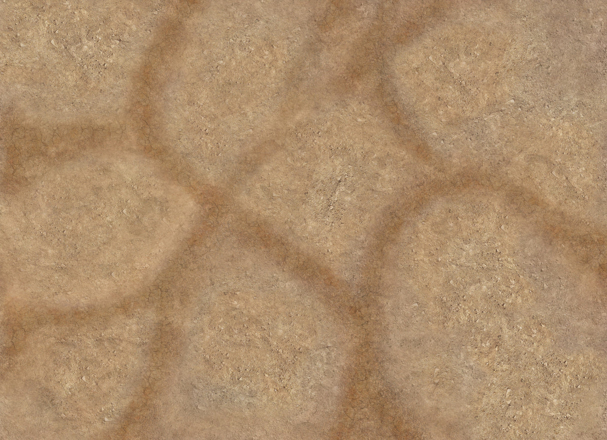 Gray Matter Gaming Gaming Mat Desert Paths - Neoprene Battle Mat with Bag