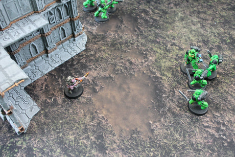 Gray Matter Gaming Gaming Mat Dread Marsh - Neoprene Battle Mat with Bag