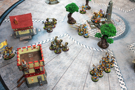 Gray Matter Gaming Gaming Mat Grand Concourse - Neoprene Battle Mat with Bag