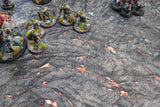 Gray Matter Gaming Gaming Mat Lava Flows - Neoprene Battle Mat with Bag