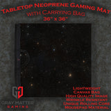 Gray Matter Gaming Gaming Mat Starfield - Neoprene Battle Mat with Bag