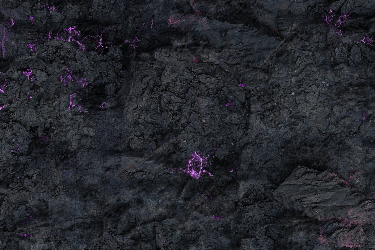 Gray Matter Gaming Gaming Mat Tainted Cavern - Neoprene Battle Mat with Bag