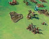 Gray Matter Gaming Gaming Mat Verdant Fields 2 - Neoprene Battle Mat with Bag