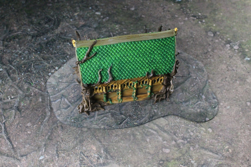 Gray Matter Gaming Objective Marker Piece 4 - Rubble \ Forest Floor Double Sided Neoprene Terrain for Warhammer 40k, AoS, Star Wars, Conquest, Bolt Action, Saga, and more!