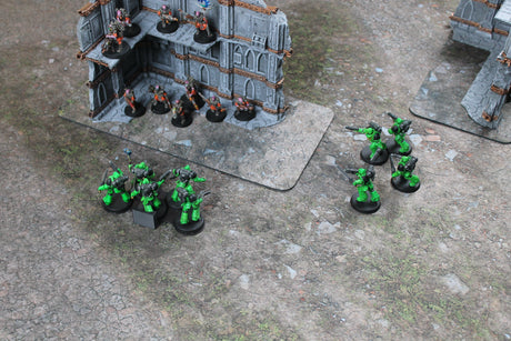 Gray Matter Gaming Terrain Markers Double Sided Neoprene Terrain Table Set - 10th Edition Compatible