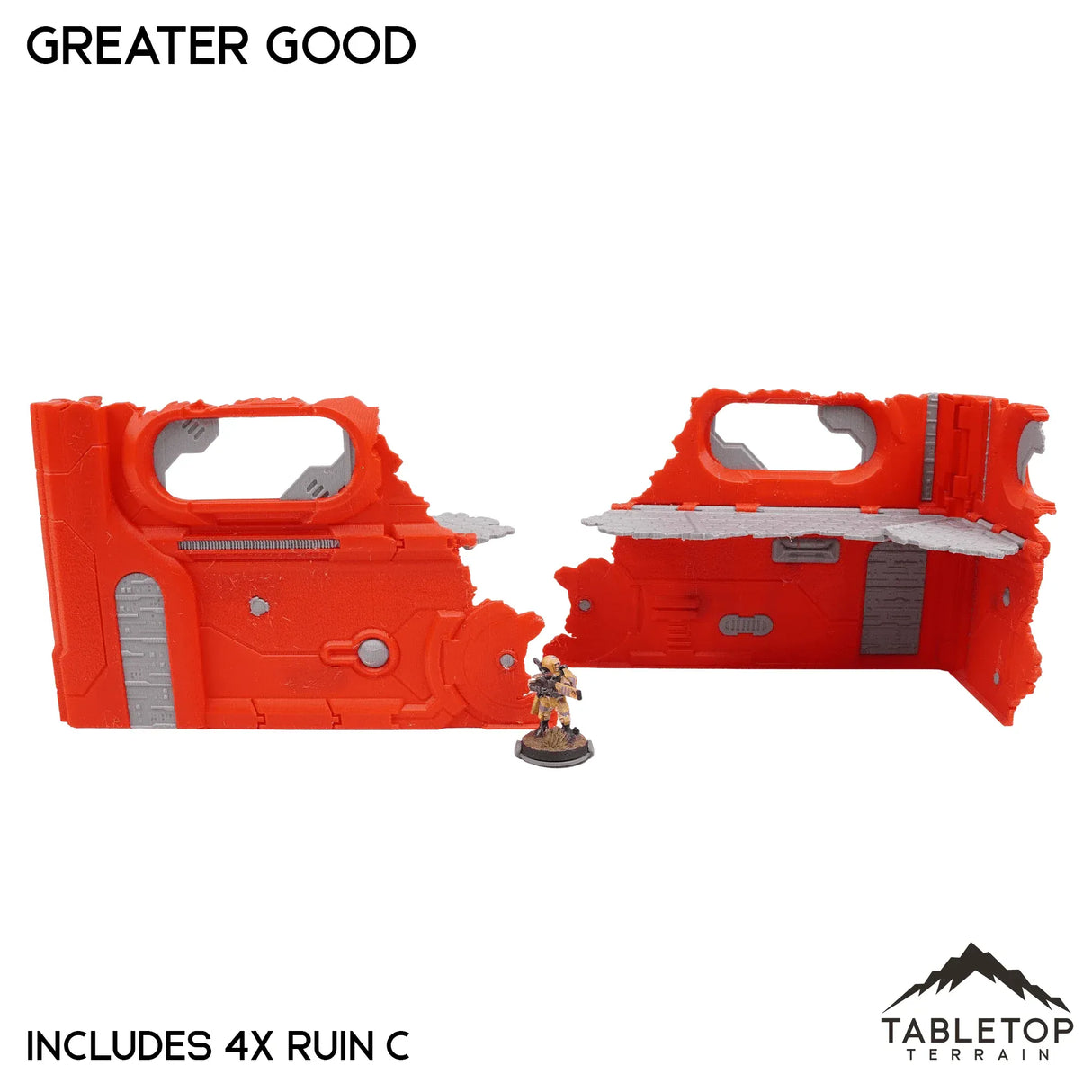 Tabletop Terrain Terrain Greater Good Foldable Multicolor 10e Tournament Terrain