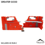Tabletop Terrain Terrain Greater Good Foldable Multicolor 10e Tournament Terrain