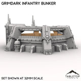 Tabletop Terrain Building Grimdark Infantry Bunker