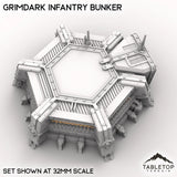 Tabletop Terrain Building Grimdark Infantry Bunker