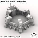 Tabletop Terrain Building Grimdark Infantry Bunker