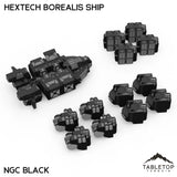 HEXTECH Borealis Ship - 6mm - NextGen Color Black