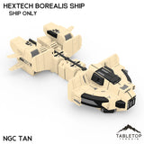 HEXTECH Borealis Ship - 6mm - Ship Only - NextGen Color Tan