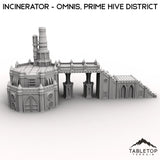 Tabletop Terrain Terrain Incinerator - Omnis, Prime Hive District
