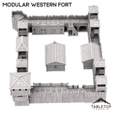 Modular Western Fort - Old Wild Western Rush