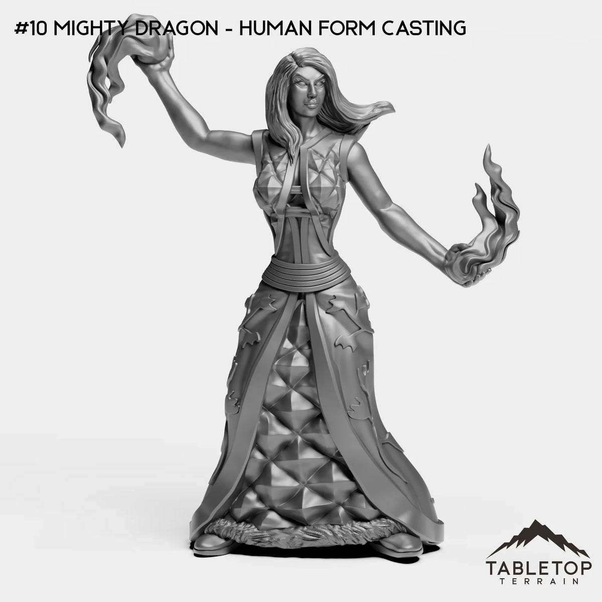 #10 Mighty Dragon - Human Form Casting