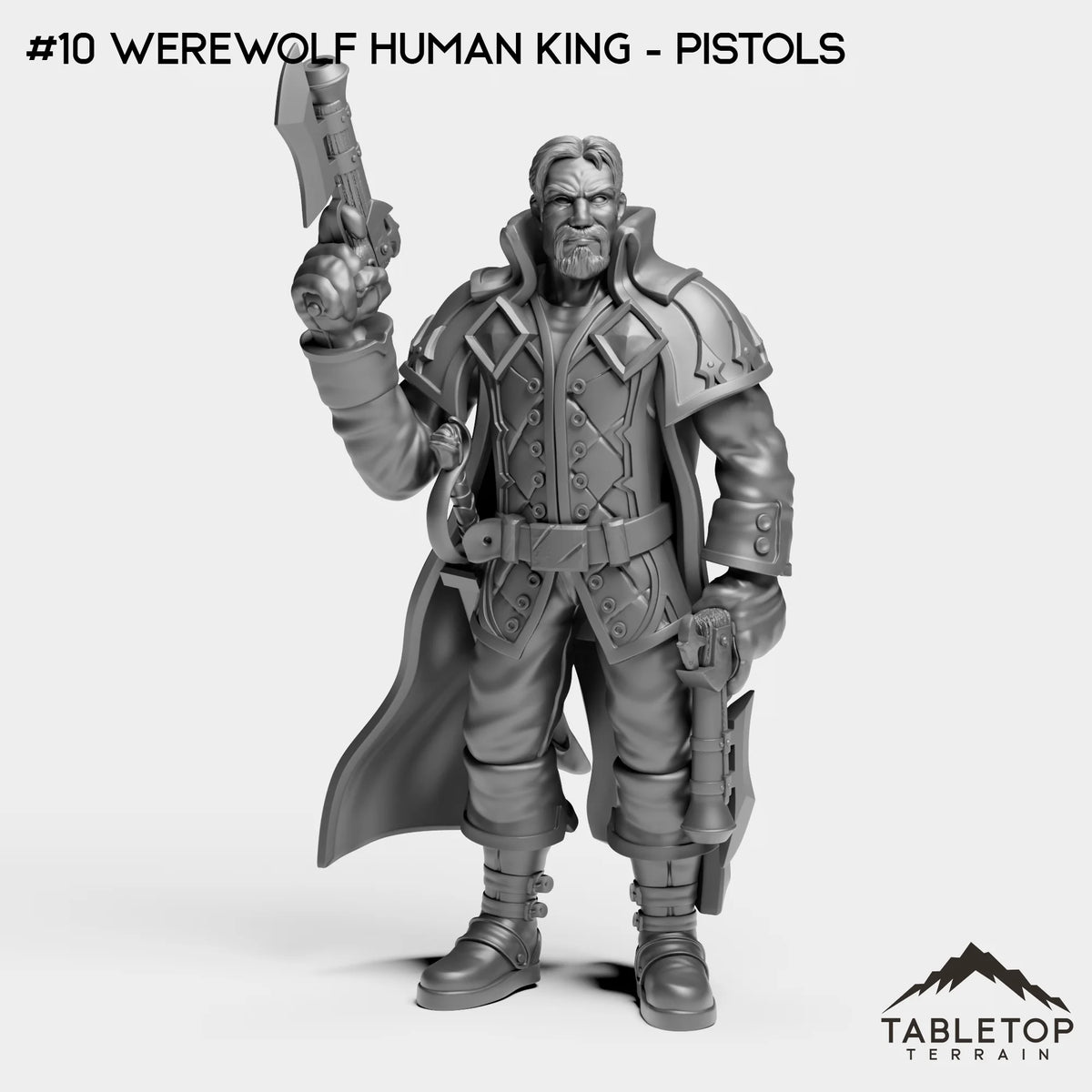 #10 Werewolf Human King - Pistols