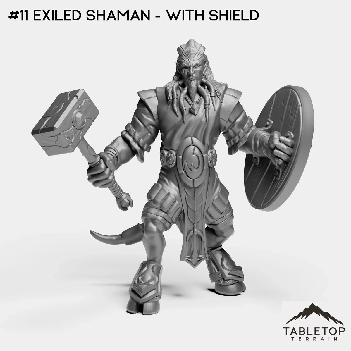 #11 Exiled Shaman - With Shield
