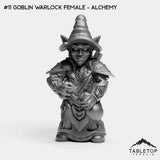 #11 Goblin Warlock Female - Alchemy