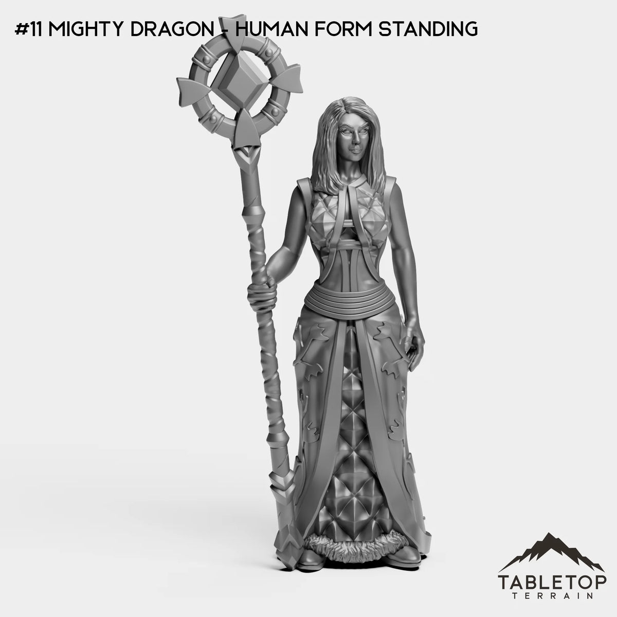 #11 Mighty Dragon - Human Form Standing