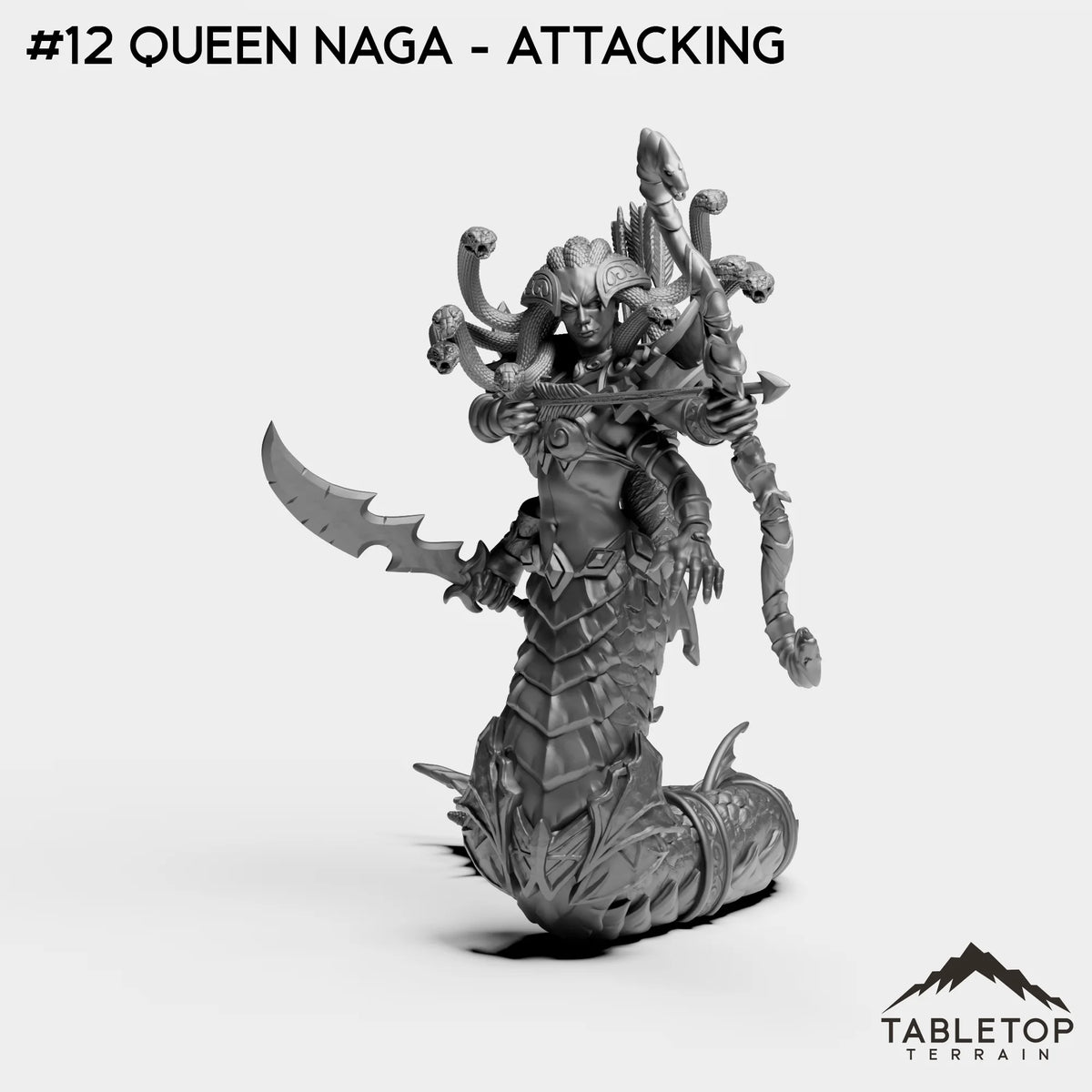 #12 Queen Naga - Attacking