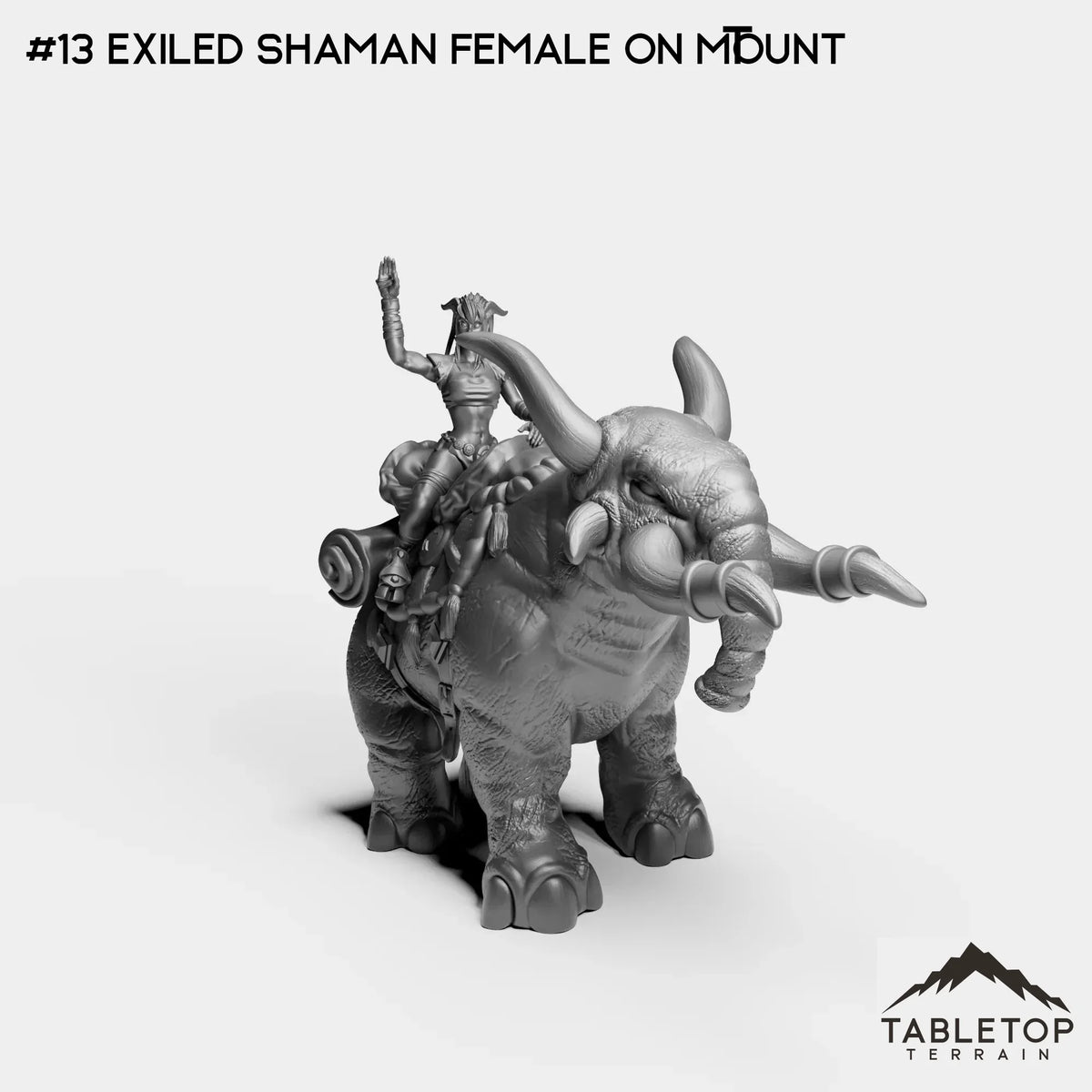#13 Exiled Shaman Female on Mount