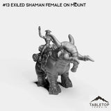 #13 Exiled Shaman Female on Mount