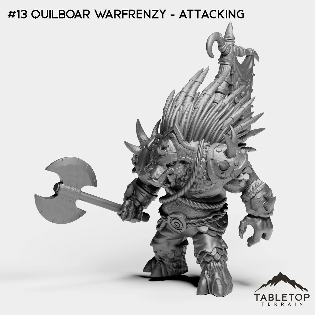 #13 Quilboar Warfrenzy - Attacking