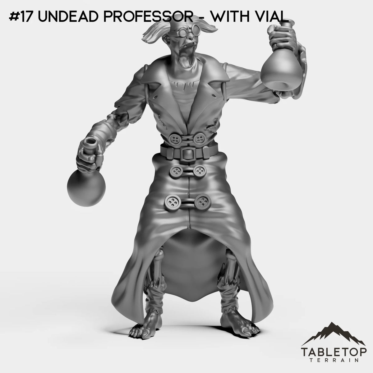 #17 Undead Professor - With Vial