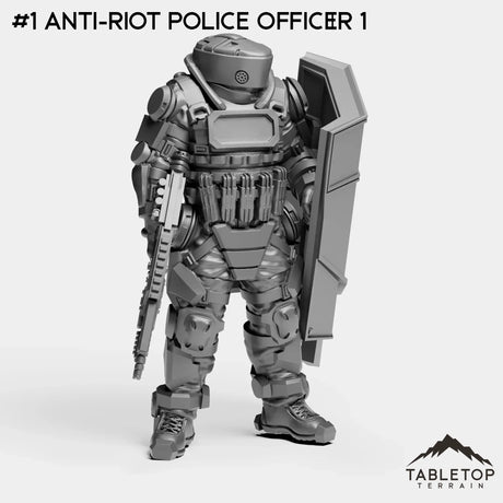 #1 Anti-Riot Police Officer 1