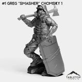 #1 Greg ''Smasher'' Chomsky 1