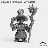 #3 Gnome Fire Mage - With Staff