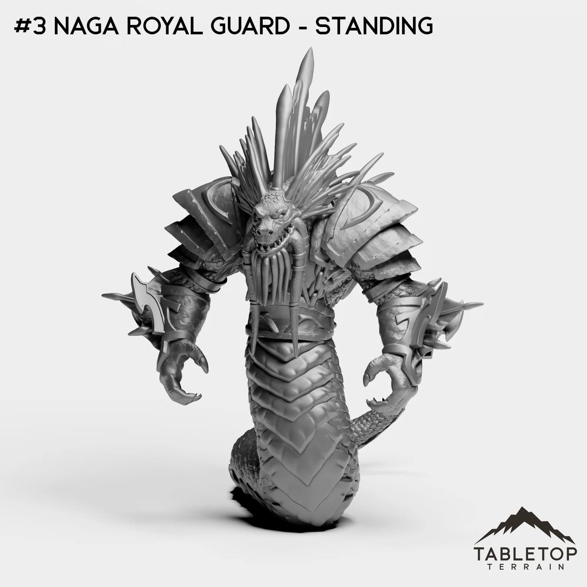 #3 Naga Royal Guard - Standing