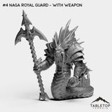 #4 Naga Royal Guard - With Weapon