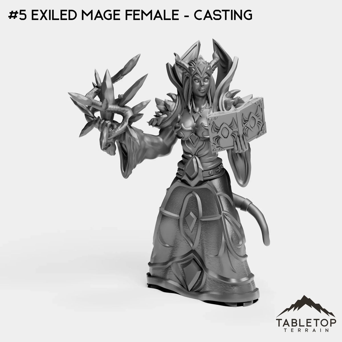 #5 Exiled Mage Female - Casting