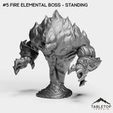 #5 Fire Elemental Boss - Standing