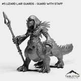 #5 Lizard Lair Guards - Guard with Staff