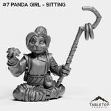 #7 Panda Girl - Sitting