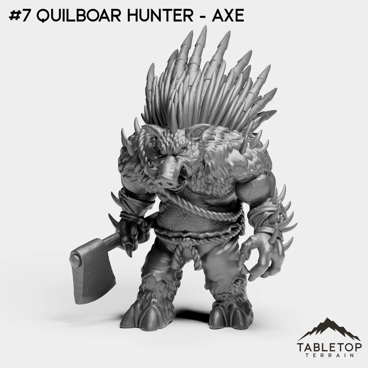 #7 Quilboar Hunter - Axe