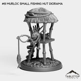 #8 Murloc Small Fishing Hut Diorama
