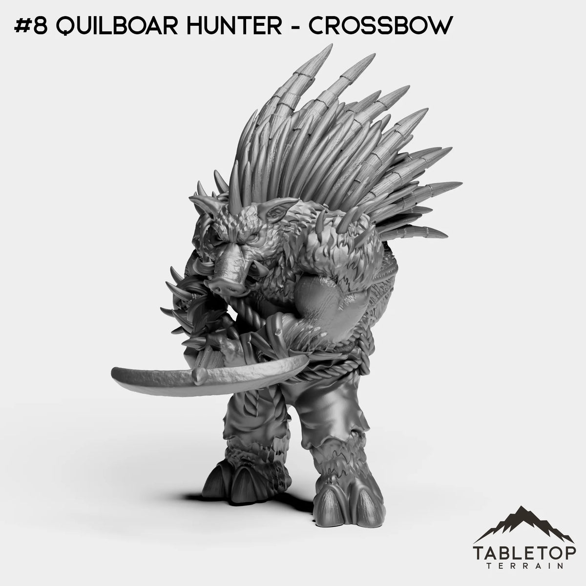 #8 Quilboar Hunter - Crossbow