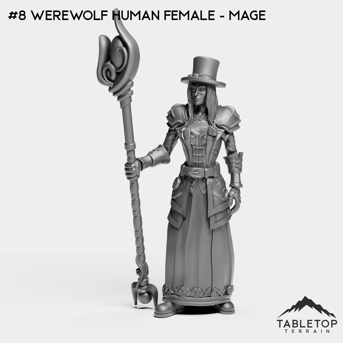 #8 Werewolf Human Female - Mage